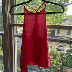 Hollister pink tank top